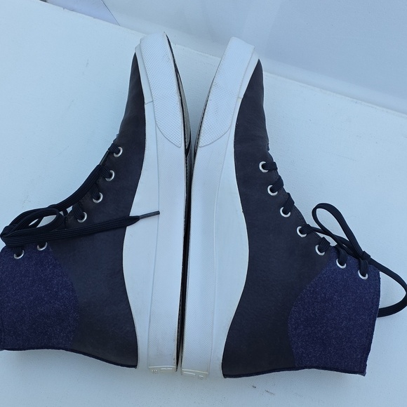 546. Converse All Star Quantum Felt Hi - Navy/White - Men’s 10 main image 4